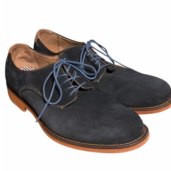 Johnston & Murphy Other - Johnston & Murphy Dark Blue Suede Derby Shoes